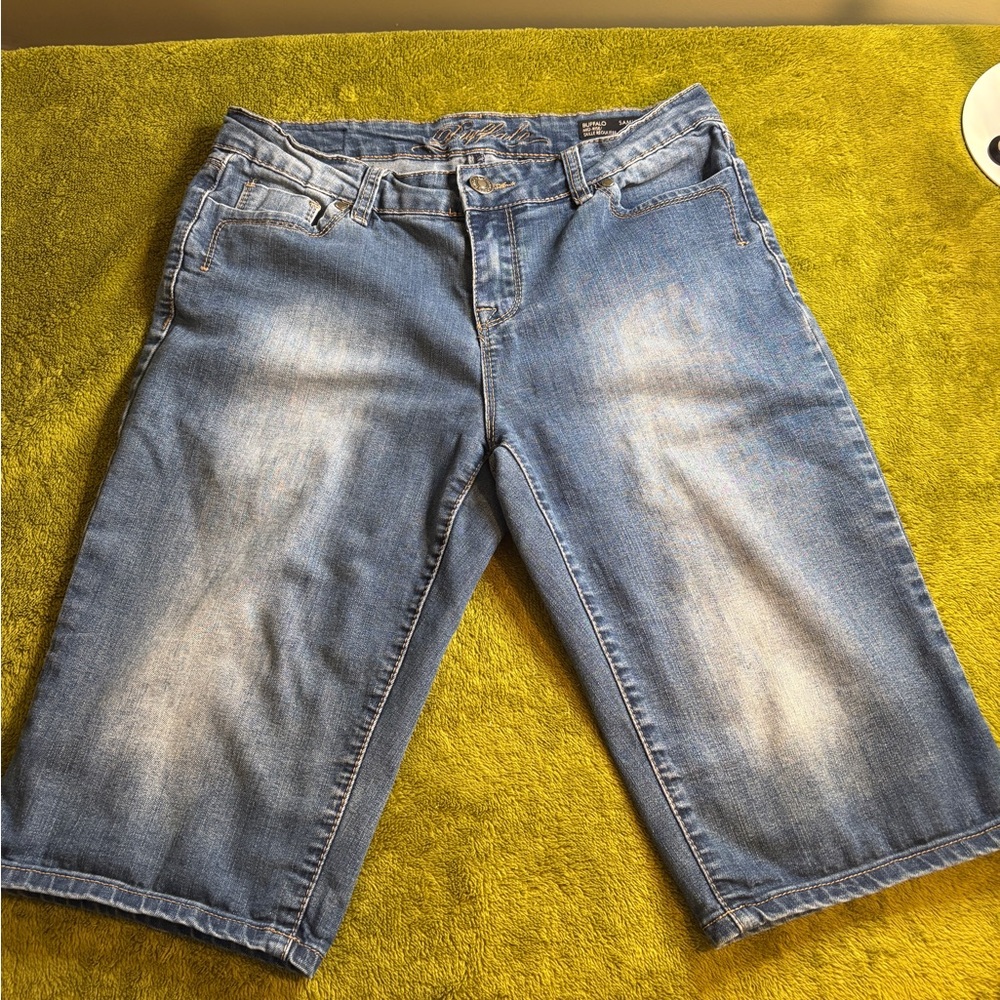 Buffalo David Bitton Classic Blue Denim Shorts